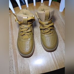 Nike Court Borough Mid 2 Wheat Boots - Toddler/Kids Size 12C